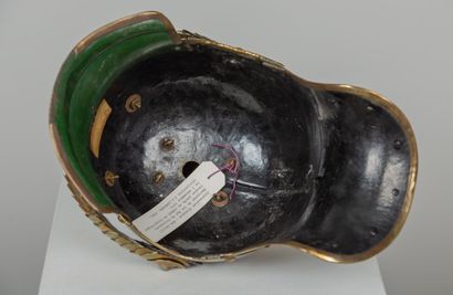 null Casque du 1er régiment de cuirassiers prussiens Modèle 1867 Troupe .
Bombe en...