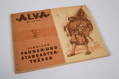 null Album d'images de drapeaux allemands .
Album d'étiquettes collées représentant...
