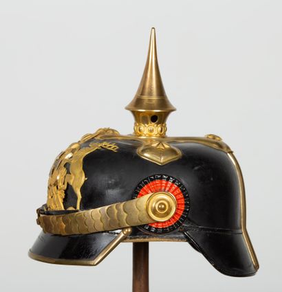 null Casque d'infanterie wurtembergeoise Modèle 1871-1899 Officier de réserve .
Casque...