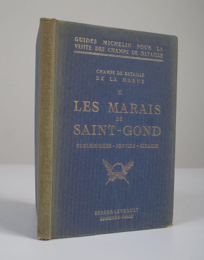 null Guides Michelin 14-18 .
Ouvrage sur les Marais de Saint-Gond. 1917. Bon éta...