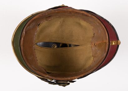 null Casque du 91ème régiment d'infanterie du Grand-duché d'Oldenbourg Modèle 1871-1899...