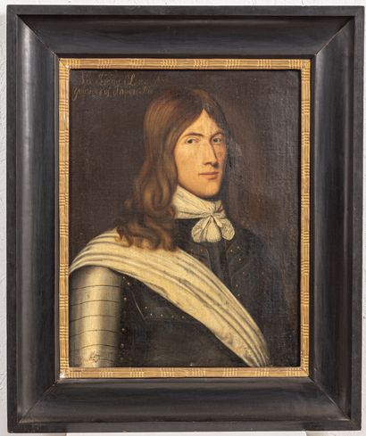 null Ecole écossaise du XVIIème siècle.
Portrait de Sir James Lumsdaine (Lumsden)...