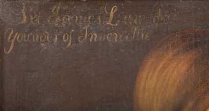 null Scottish school of the XVIIth century.
Portrait of Sir James Lumsdaine (Lumsden)...