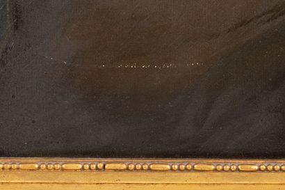 null Léonard SARLUIS (1874-1949).
Le repos.
Huile sur toile , signée en bas à droite...