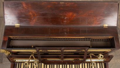 null Pierre-Antoine-Daniel BERNHARDT (active from 1824).
Upright piano in veneer...