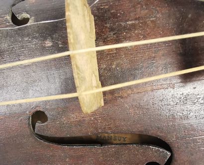 null Violin by MANSUY made in Mirecourt around 1820/1830, marked Mansuy.
Various...