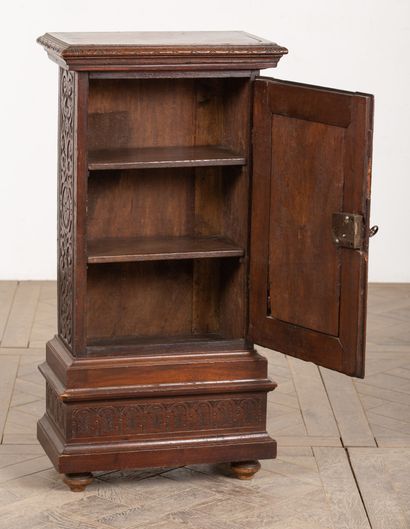 null Narrow piece of furniture at the height of the support, opening to a door.
The...