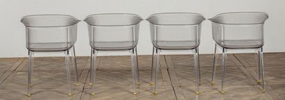 null Erwan and Ronan BOUROULLEC (born in 1976 and 1971) for KARTELL.
Suite of four...