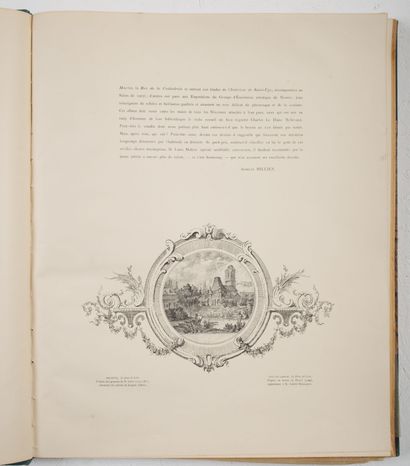 null MOHLER (Louis).
Album du vieux Nevers. 
Nevers, Imprimerie de la Nièvre, phototypie...
