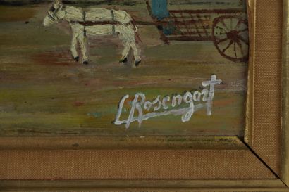 null Lucien ROSENGART (1881-1976).
Un bel automne.
Huile sur panneau, signée en bas...