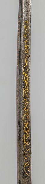 null AFRICA or ASIA.
Sickle sword, bone handle.
L_47 cm