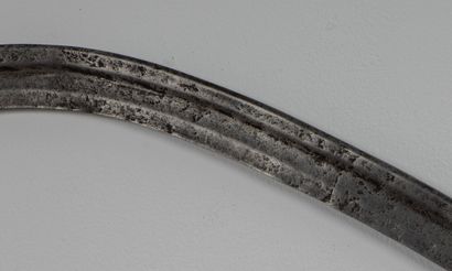 null CENTRAL AFRICA.
Long Gbaya throwing knife.
L_55 cm