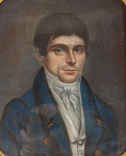 null French school from the first third of the 19th century.
Portrait of Jean-Pierre...
