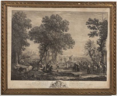 null Jacques Philippe LE BAS (1707-1783), after Claude LE LORRAIN (1600-1682).
The...
