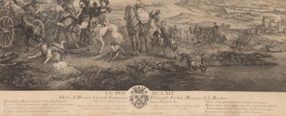 null Jacques Philippe LE BAS (1707-1783), after Philips WOUWERMAN (1619-1668).
The...