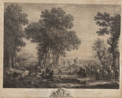null Jacques Philippe LE BAS (1707-1783), after Claude LE LORRAIN (1600-1682).
The...