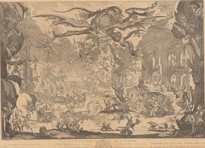 null Nicolas Jean-Baptiste de Poilly (1712 - 1758), after Jacques CALLOT (1592 -...