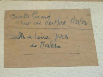 Camille PICARD (1912-1992) Sables de Loire près de Nevers
Aquarelle
Identifiée et...