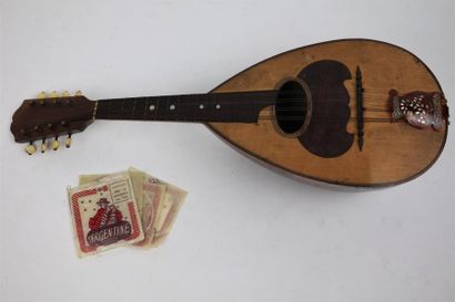 null Luigi SALSEDO, 1907.

Mandoline, caisse en palissandre et filets.

Etiquette...