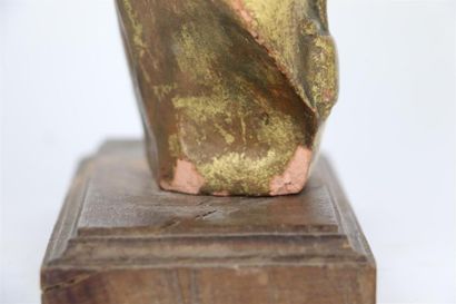 null Paul Gaston DEPREZ (Avignon 1872-1941), attribué à.

Buste de divinité égyptienne.

Terre...