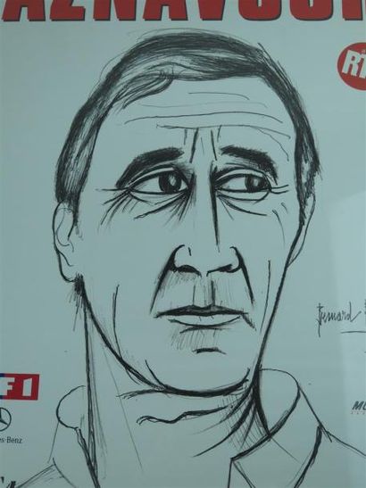 null Bernard BUFFET (1928-1999), d'aprés.

Aznavour

Affiche pour le spectacle 1997...