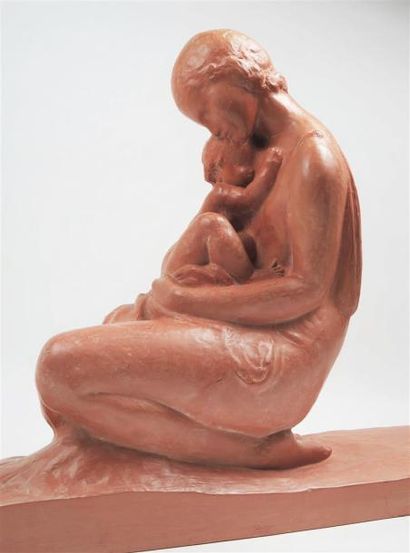 null Amedeo GENNARELLI (1881-1943)

Maternité

Sculpture en terre cuite

Signée sur...