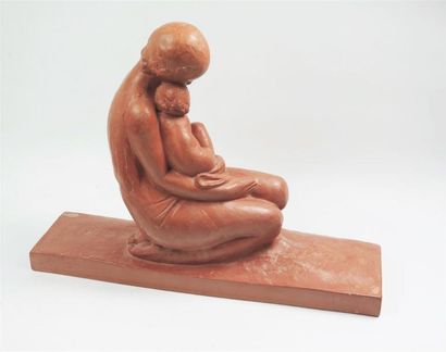 null Amedeo GENNARELLI (1881-1943)

Maternité

Sculpture en terre cuite

Signée sur...
