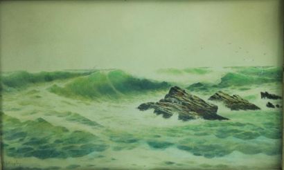 null Herbert Harding BINGLEY (1841-1920)

Paysage maritime sous la houle

Aquarelle

H_25...