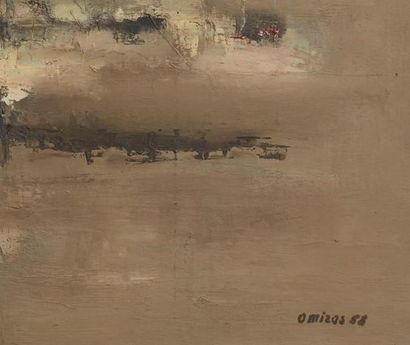 null OMIROS (1927-2010)

Composition abstraite

Huile sur toile, signée en bas à...