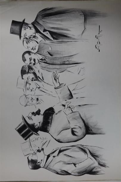 null Noël DORVILLE (1874 - Cosne sur Loire 1938).

Caricatures politiques, 1902 -...