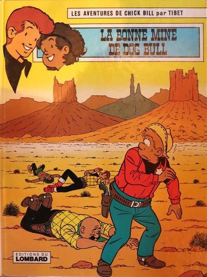 null Les Aventures de Chick Bill. 

TIBET.

Ed. Lombard. 

Tomes 11, 30, 31, 36,...