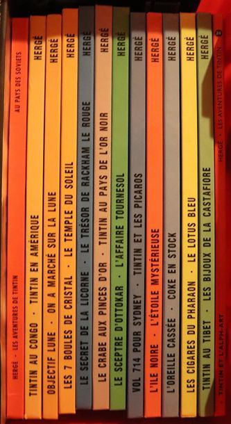 null Tintin. 

HERGE. 

Ed. Casterman. 

24 tomes en 13 volumes.
