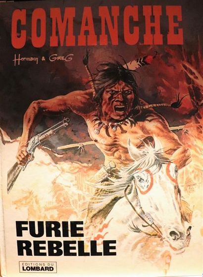 null Comanche. 

HERMANN, ROUGE, GREG.

Ed. Lombard, puis, Dargaud. 

Tomes 1 à 12,...