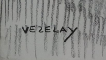 null REX BARRAT (1914-1974).

Vézelay.

Dessin au crayon, signé en haut à droite...