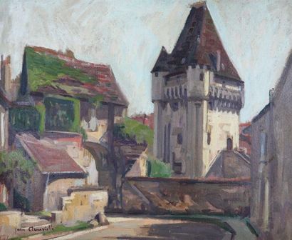 null Jean ARNAVIELLE (1881-1961).

Nevers, la Porte du Croux.

Huile sur toile, signée...