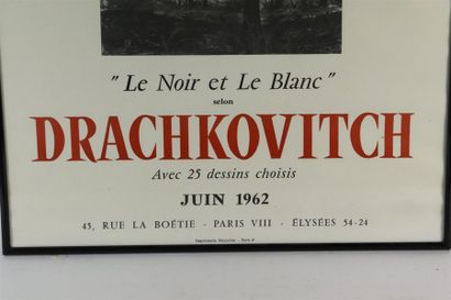 null Albert DRACHKOVITCH-THOMAS (1928), d'après.

Affiche pour l'exposition "le noir...