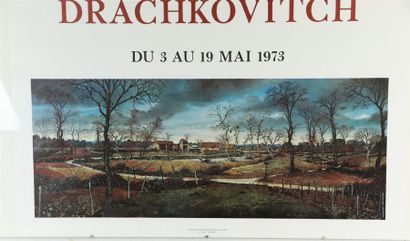 null Albert DRACHKOVITCH-THOMAS (1928), d'après.

Affiche pour une exposition à la...