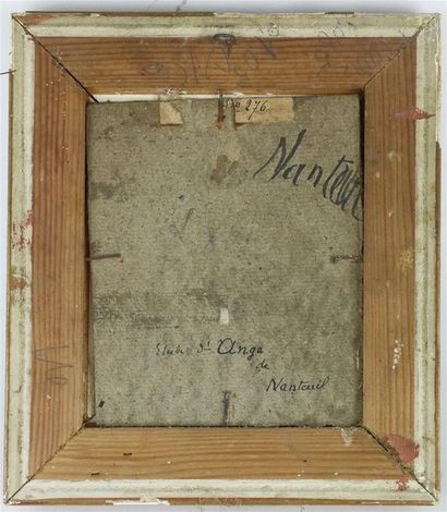 null Célestin François NANTEUIL (1813-1873).

Etude d'ange.

Huile sur carton, signée...