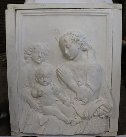 null Manifattura di Signa.

Vierge à l'enfant, avec Saint-Jean Baptiste.

Important...