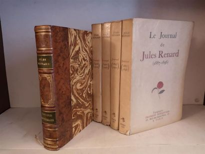 null [RENARD, Jules,] Le Journal de Jules Renard, 1887-1910, Paris, Typographie François...