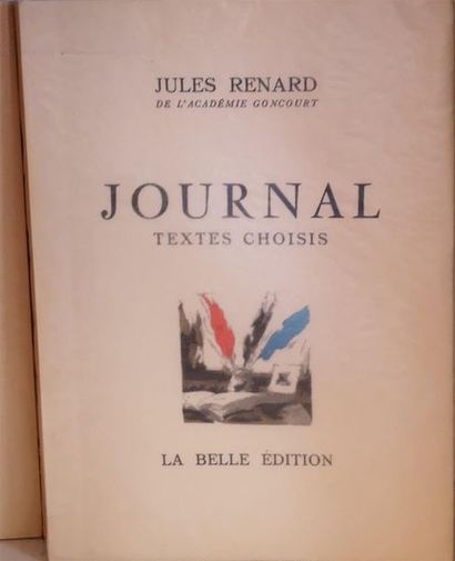 null Deux ouvrages illustrés de Jules RENARD  :

 Poil de Carotte, Paris, La Belle...