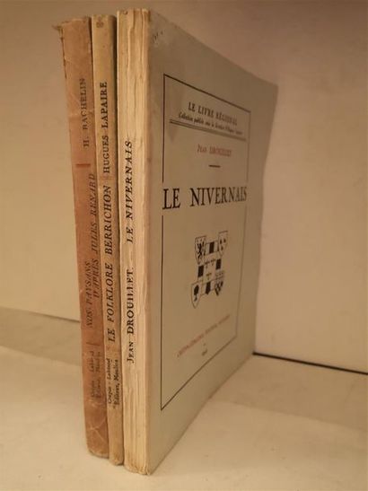 null Trois volumes de la collection « Le Livre régional », éditions Crépin-Leblond...