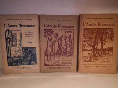 null FÉDÉRATION MORVANDELLE DE TOURISME, L'Année nivernaise littéraire, archéologique,...