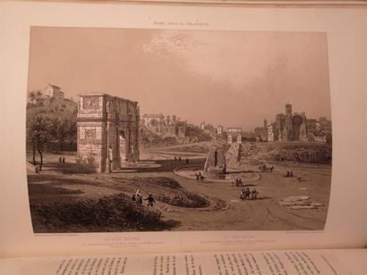 null CHAMPAGNY, Franz de, et al., Rome dans sa grandeur, vues, monuments anciens...