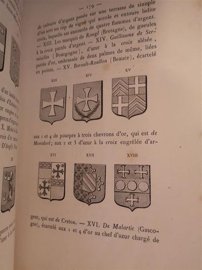 null BACHELIN-DEFLORENNE, Antoine, La Science des armoiries, Paris, Librairie des...