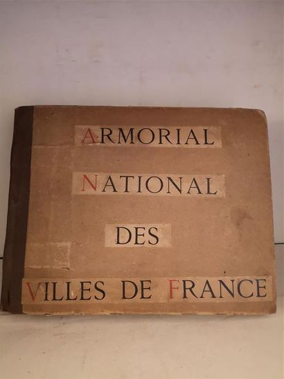null Armorial national des villes de France, s.d.

Album cartonné, format à l'italienne,...