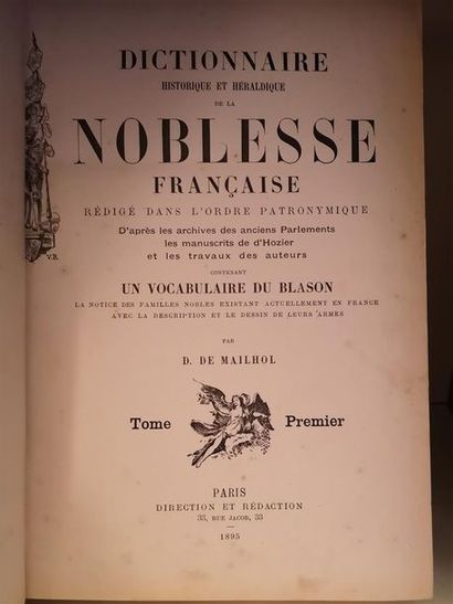 null DAYRE DE MAILHOL, Camille-Philippe, Dictionnaire historique et héraldique de...