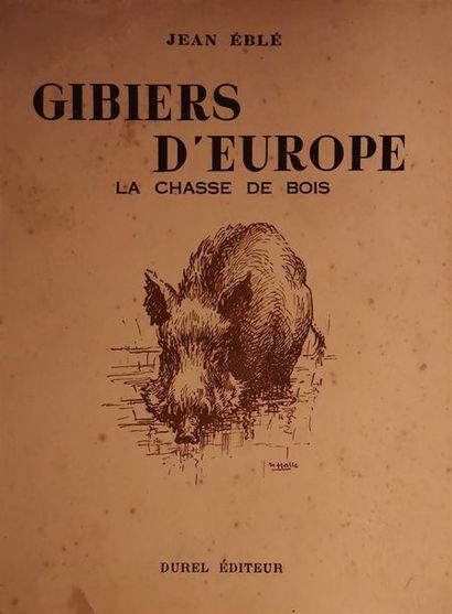 null MANHÈS D'ANGENY, Le Chevreuil, histoire naturelle et chasse, Paris, Librairie...
