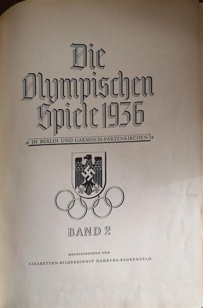 null Olympia 1936 : Die Olympischen Spiele 1936 in Berlin und Garmish-Partenkirchen,...
