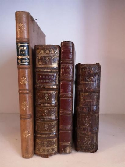 Quatre volumes du xviie siècle sur l'histoire...
